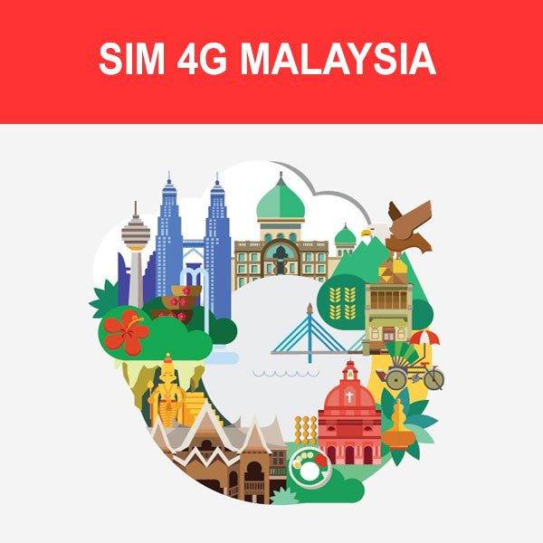 Mua sim 3G/4G Malaysia siêu rẻ tại Việt Nam
