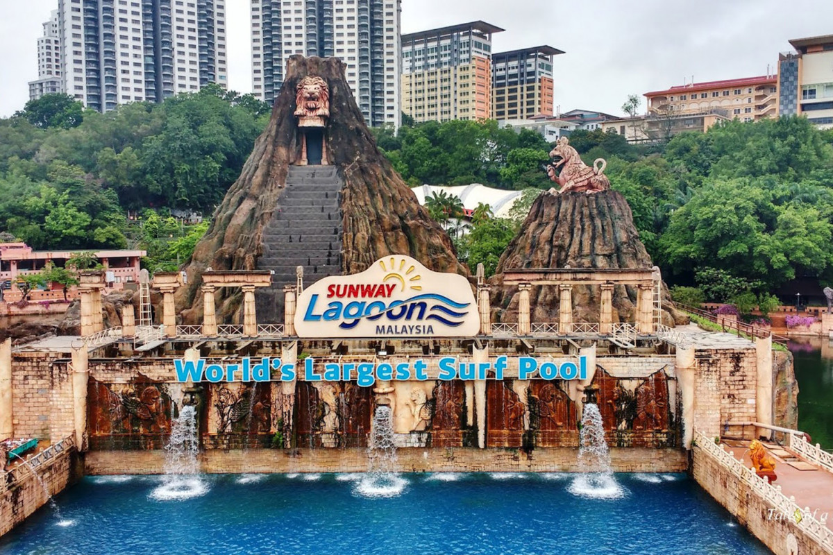 Vé Công Viên Nước Sunway Lagoon Theme Park / VNTix Vi Vu Thỏa Thích