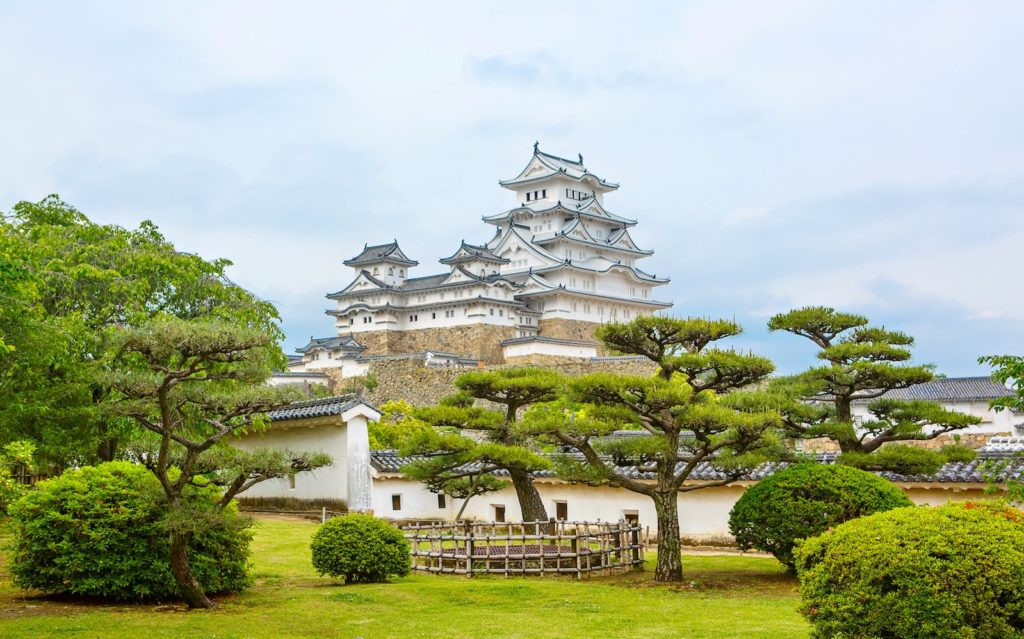 Lau đài Himeji đẹp nhất Nhật Bản. Ảnh: travel.gaijinpot.com.