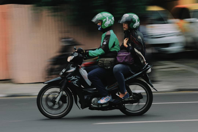Go-Jek là ứng dụng gọi xe phổ biến ở Bali, Indonesia