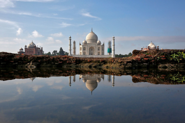 Lâu đài Taj Mahal ở thành phố Agra, Ấn Độ - Ảnh: REUTERS